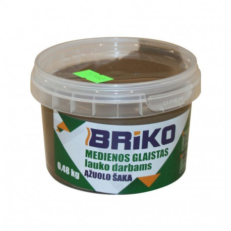 WOOD FILLER EXT BRIKO OAK BRANCH 0.48KG