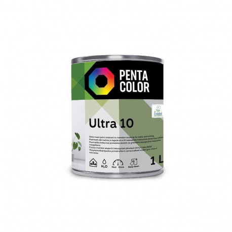 EMUL PAINT PENTACOLOR ULTRA 10 WHITE 1L