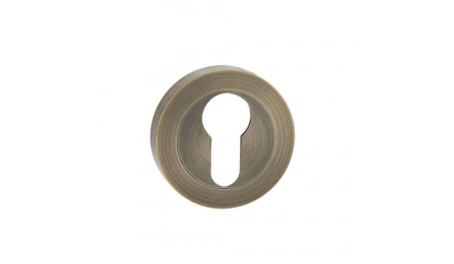 KEY ESCUTCHEON A01 CYLINDER ANTIQ BRASS