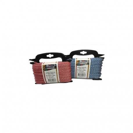 polüamiidist kootud värviline köis 2.5mm 100m