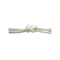 BRAIDED COLOURED ROPE WHITE 4MM/25M