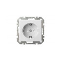 SOCKET OUTLET WITH EARTH CHILD PROT.