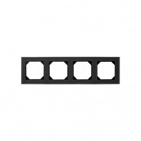 4-WAY FRAME BLACK GLASS