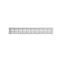 ALUMIN. VENT. GRILLE, 60X400MM, SILVER