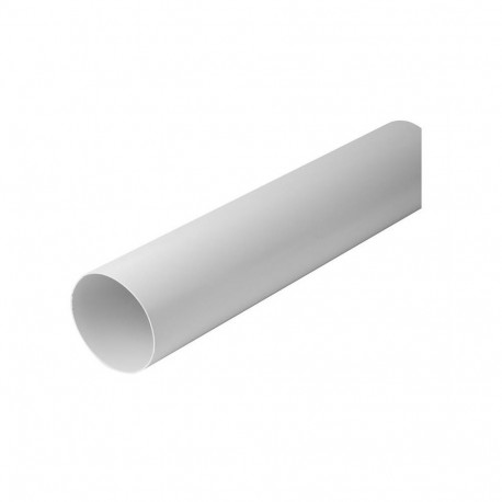 ventilatsioonitoru 100mm 1,5m valge plast