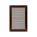 GRILLE VENTILATION 250X170, BROWN