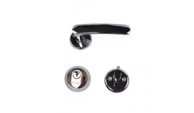 HANDLE K27+CYLINDER S-PRO+WC SET 16MM CH