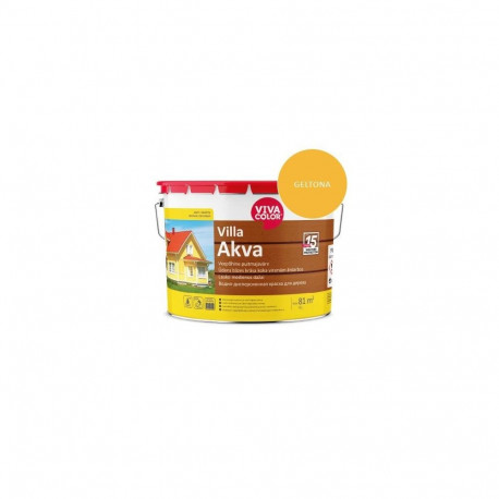PAINT FACADE VILLA AKVA YELLOW 502X 9L