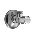 ANGLE VALVE 1/2X3/8 CHROME WITHOUT NUT