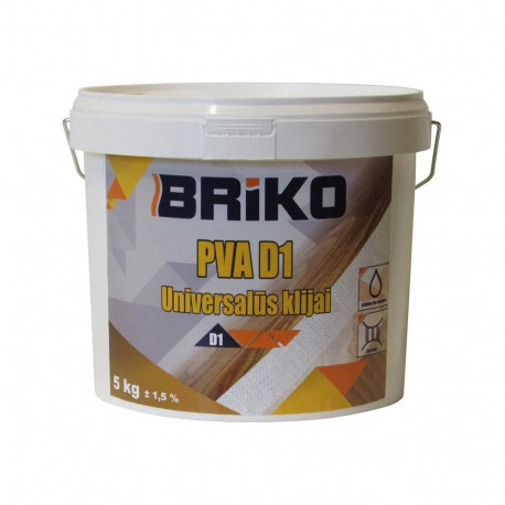 universaalne puiduliim PVA BRIKO (5 kg)