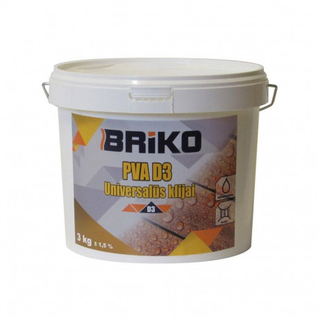 UNIVERSAL puiduliim PVA D3 BRIKO (3 kg)
