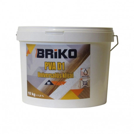 universaalne puiduliim PVA BRIKO (10 kg)