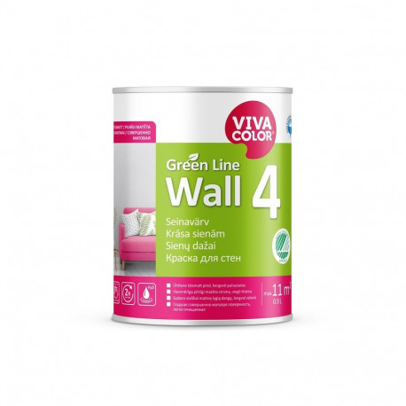 PAINTGREEN LINE WALL 4 A 0,9L