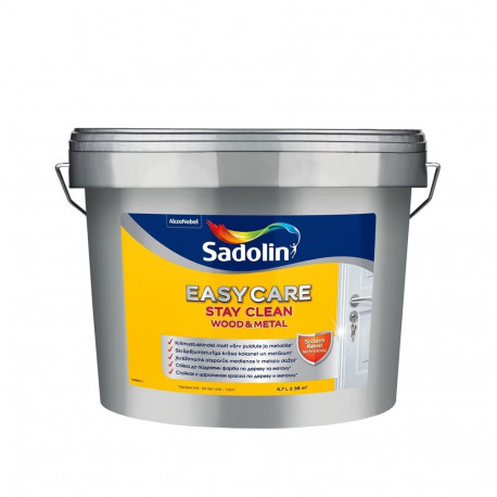 PAINT EASYCARE WOOD AND METAL BW 4.7L