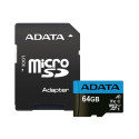 CARD MICROSDXC 64GB C10 PREMIER ADATA