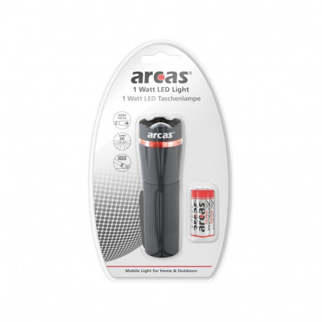 taskulamp 1W 60lm 3AAA