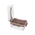 HUBERT_HILDA HOME STORAGE BOX 4.2LTAUPE