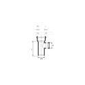 SOIL&WASTE ACCESS SOCKET PIPE 110 GREY