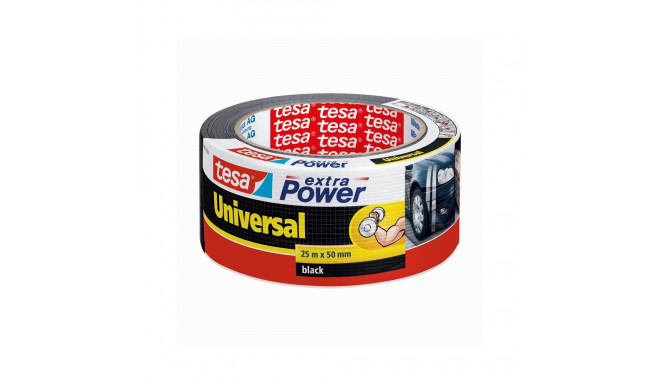 DUCT TAPE EXTRA POWER 25MX50MM MUST