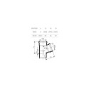 TEE INTERNAL D32/32X88.5°/90° WHITE