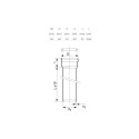 PIPE EXTERNAL D160 3.0M 4.0MM