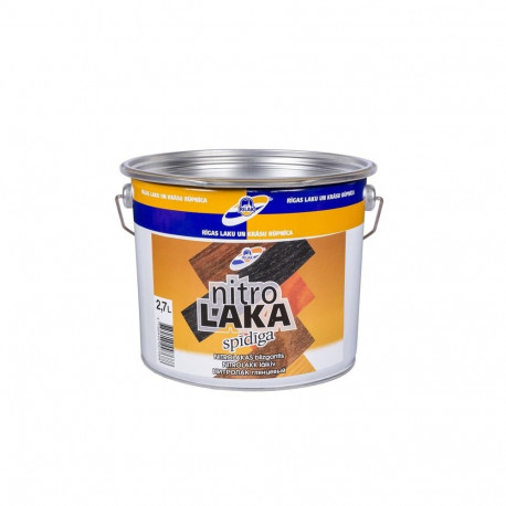 nitrotsellulooslakk läikiv (2.7L)
