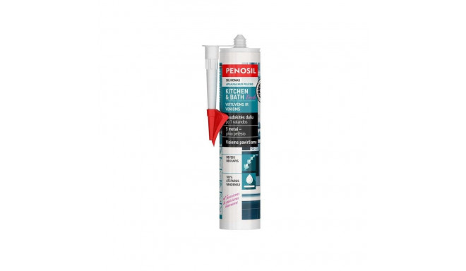 KITCHEN&BATH SILICONE SEALANT WHITE