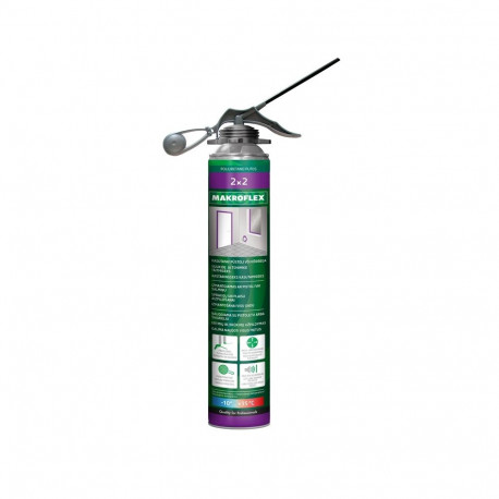 MAKROFLEX 2X2 PU FOAM 750 ML BALTI