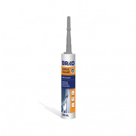 GREY UNIVERSAL ACRYLIC SEALANT BRIKO