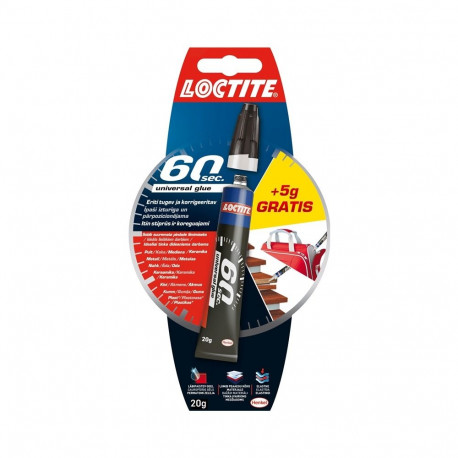 Loctite 60 sekundi universaalne liim 20g