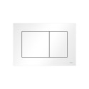 TECENOW TOILET PUSH PLATE WHITE TECENOW TOILET PUSH PLATE WHITE