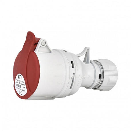 ES 1653 16A 400V 3P+N+PE pistikupesa IP44