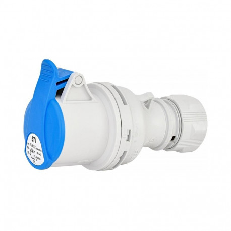 ES 1632 16A. 230V. 2P+PE. LIZDAS IP44