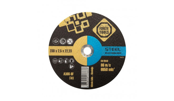 CUTTING DISC 230X2,5X22,23 MMFORTE TOOL