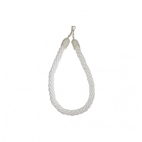 COTTON ROPE TIEBACK OFF WHITE