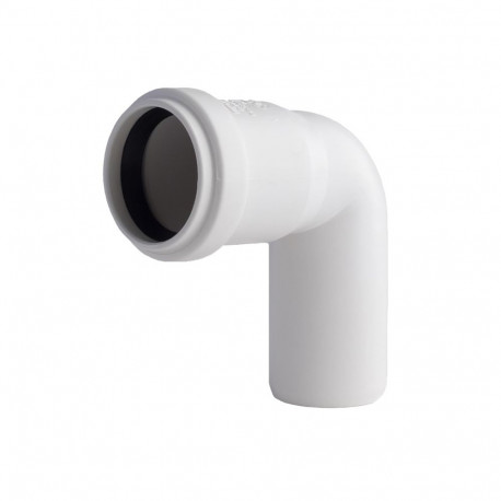 ELBOW INTERNAL D40X87° WHITE PP