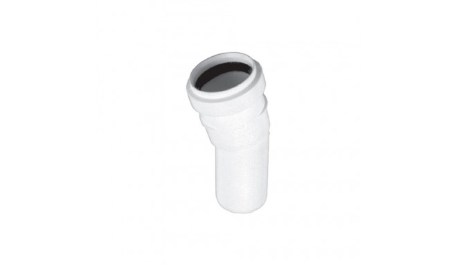 ELBOW INTERNAL D40X45° WHITE PP