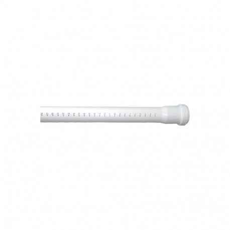 PIPE INTERNAL D40 0.25M WHITE PP