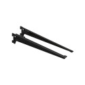 1 PAIR BRACKET ANGLE 280 MM BLACK