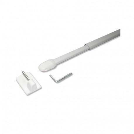 STAINED CURTAIN RAIL 0.8M