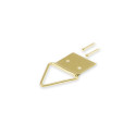 PICTURE HANGER BRASS PLAT 3/2/10PCS