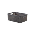 JUTE SMALL BASKET DEEP SHADOW