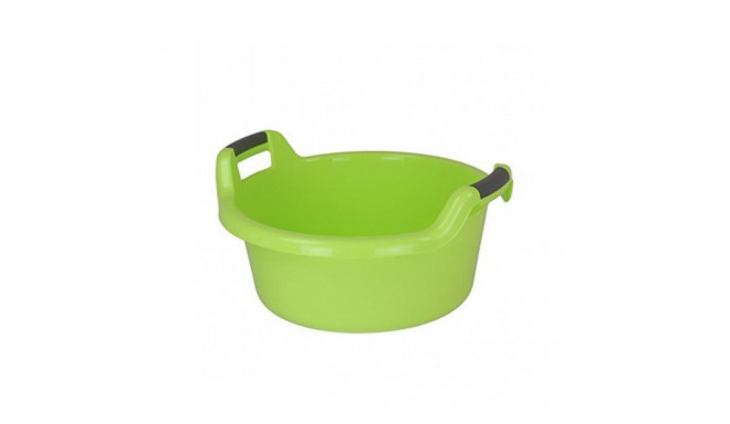 BOWL WITH HANDLES 27L GREEN 51X51X20.5CM