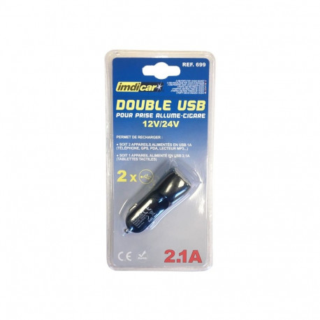 AUTO USB LAADIJA 2X