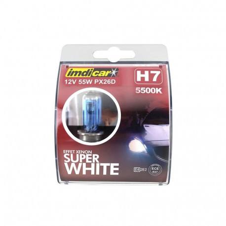 CAR BULB H7 WHITE 2 PCS