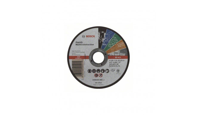 CUTTING DISC 125X1.0MM MULTI BOSCH