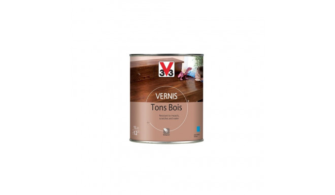 SEMI MATTED FURNITURE VARNISH DARK OAK