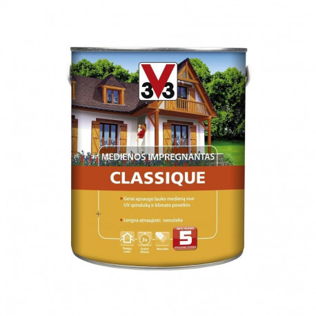CLASSIQUE puidu immutusaine ebony 2.5 L