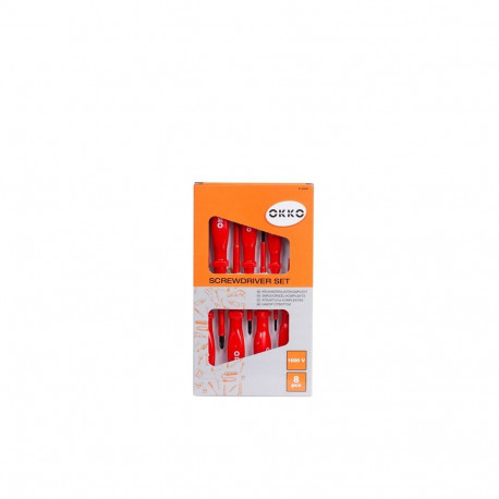 8 PCS INSULATED SCREWDRIVER SET