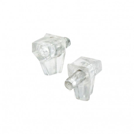 riiulite hoidik (SB.6050, 10x10x5 mm, valge)